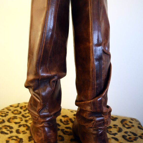 Bikkembergs Gaucho Tom Vulci Slouch High Boots - Picture 2 of 6